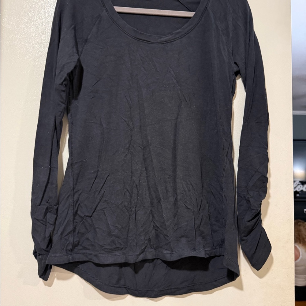 Calia by Carrie Underwood Black Long Sleeve Active Top – Lightweight Stretch-M